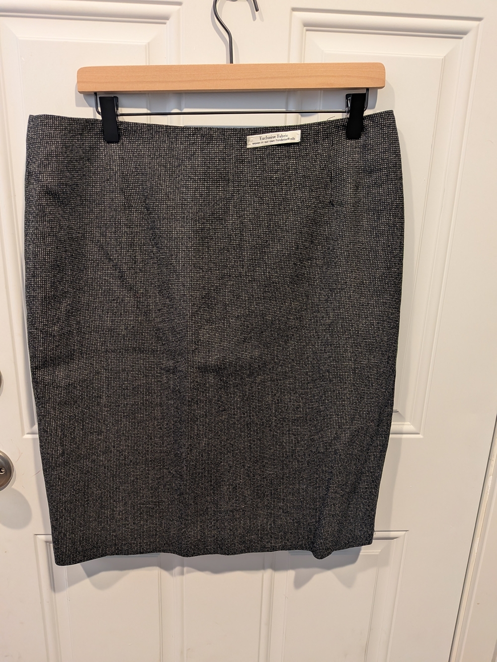 Pendleton Petite Gray Tweed Pencil Skirt - Women's Professional